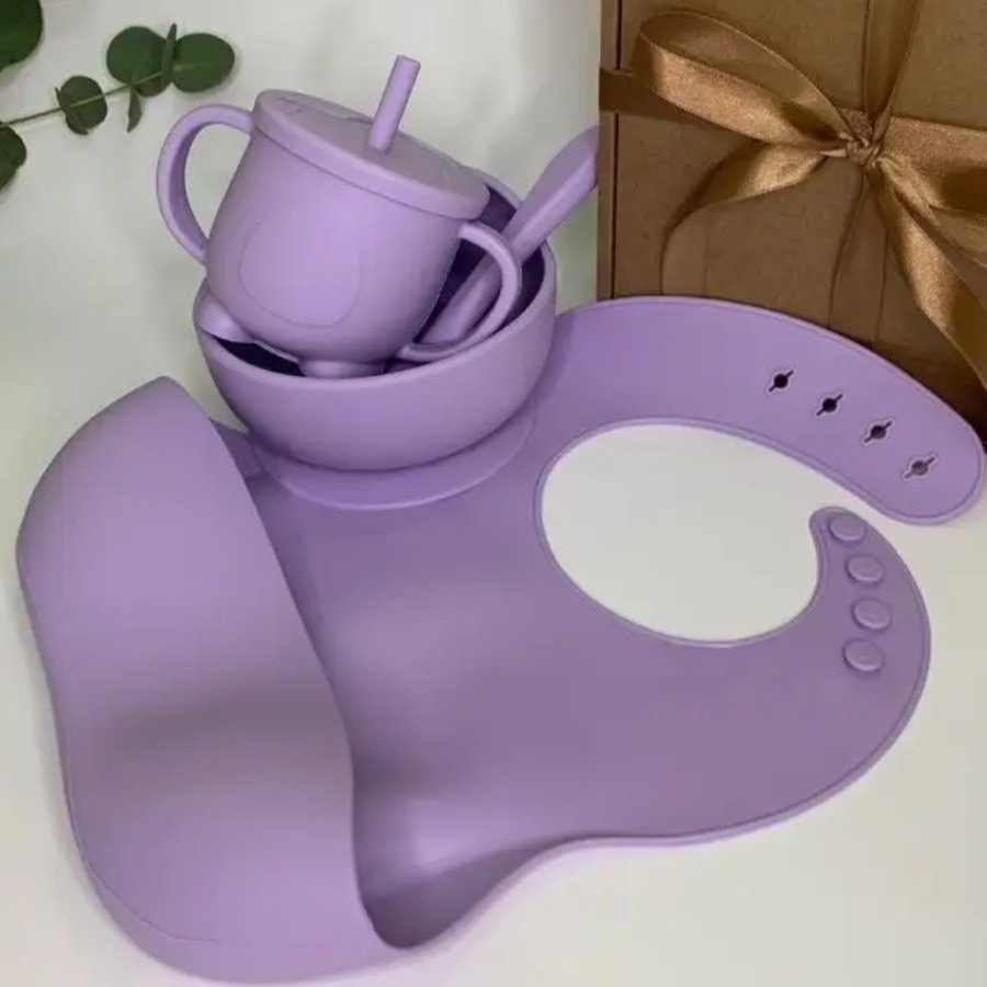 Vaisselle Bebe - TablewareBabySet™ - Violet - Silimôme