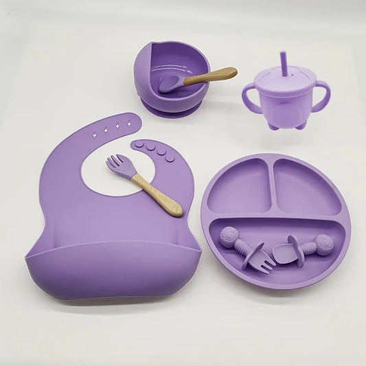 Vaisselle Bebe - TablewareBabySet™ - Violet - Silimôme