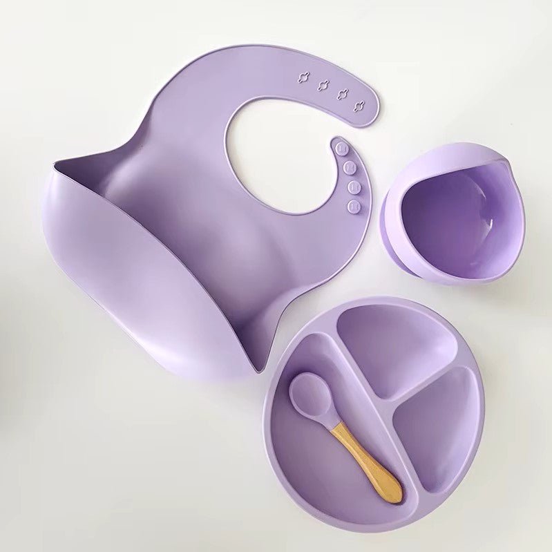 Vaisselle Bebe - TablewareBabySet™ - Violet - Silimôme